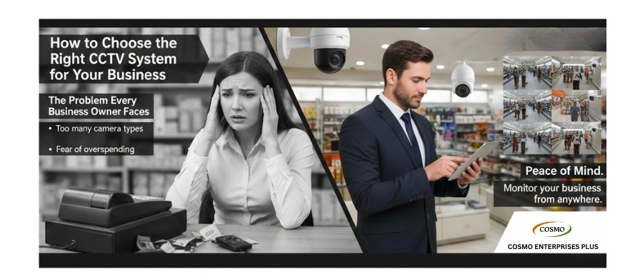 How to Choose the Right CCTV System for Your Business (Without Wasting Money)